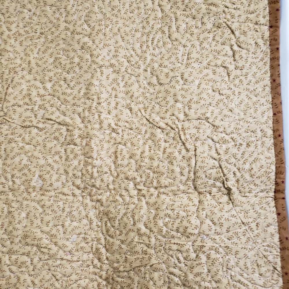 Country Christmas Throw/wallhanging handmade by me. Unique OOAK